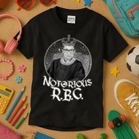 Notorious RBG Crown Kids T-Shirt thumb 3