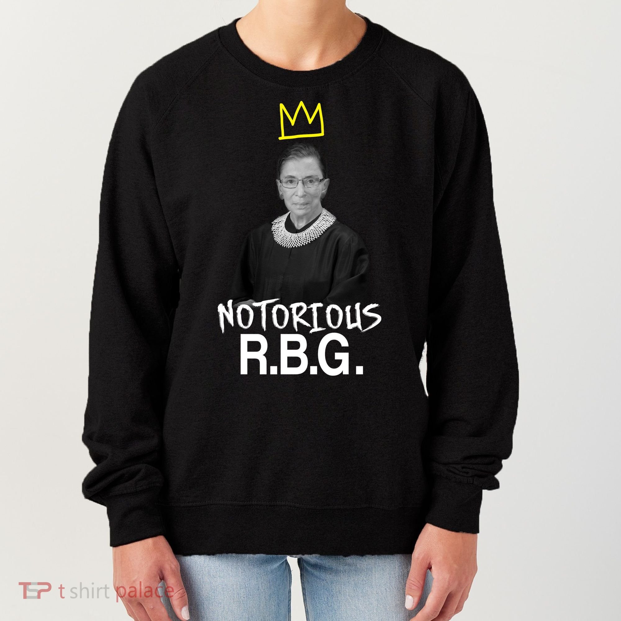 Notorious RBG Crown Ruth Bader Ginsburg Women's Sweatshirt