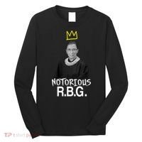 Notorious RBG Crown Ruth Bader Ginsburg Long Sleeve Shirt thumb 0