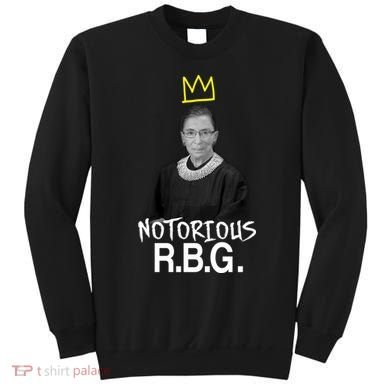 Notorious RBG Crown Ruth Bader Ginsburg Sweatshirt