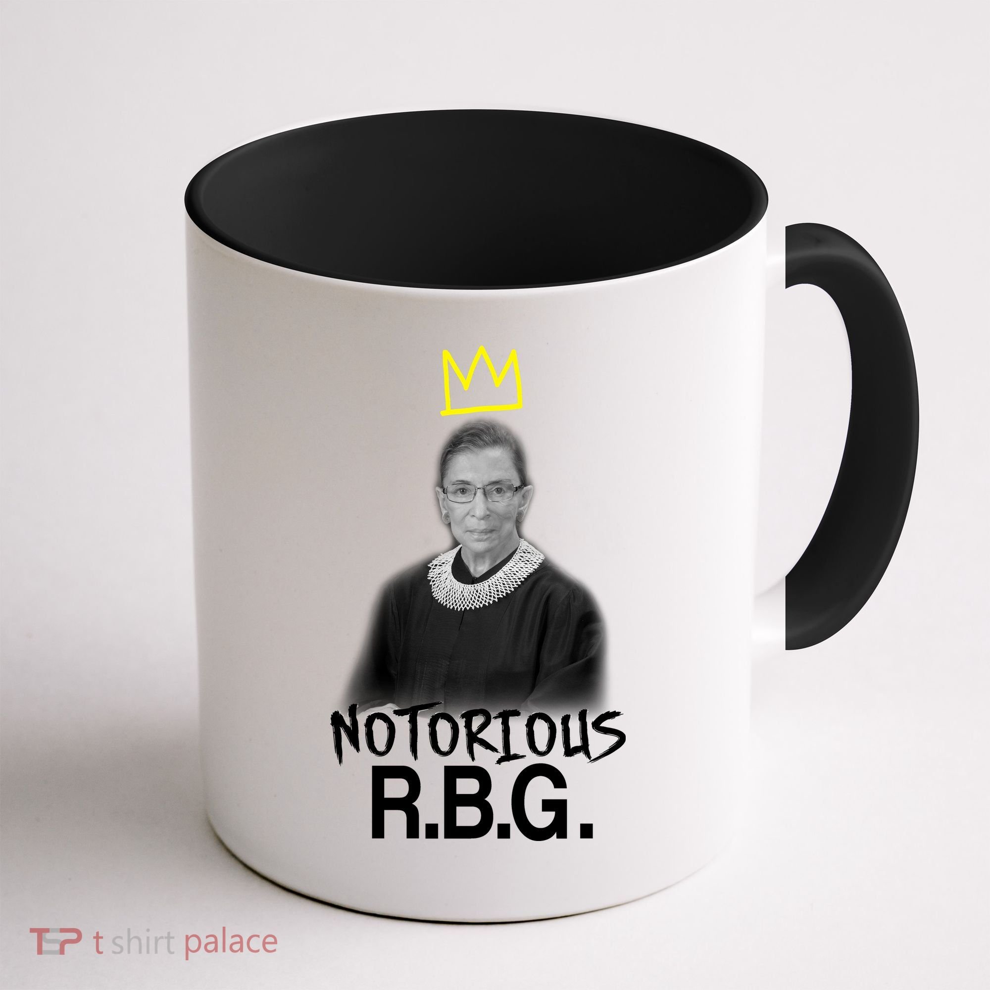 Notorious RBG Crown Ruth Bader Ginsburg Coffee Mug