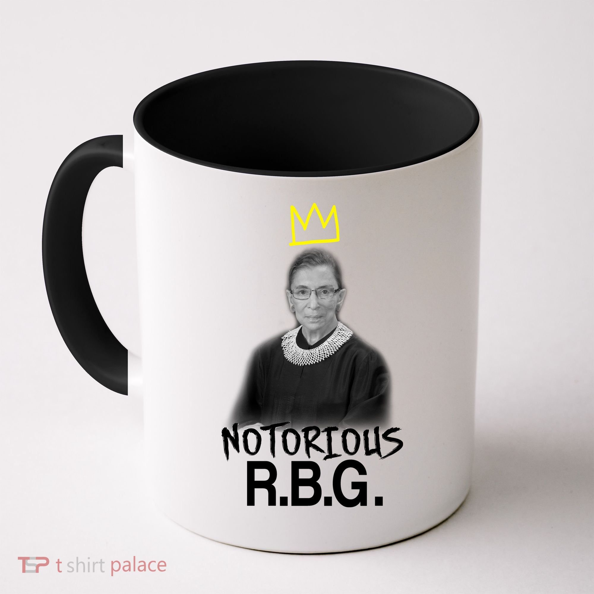 Notorious RBG Crown Ruth Bader Ginsburg Coffee Mug
