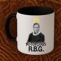 Notorious RBG Crown Ruth Bader Ginsburg Coffee Mug thumb 2