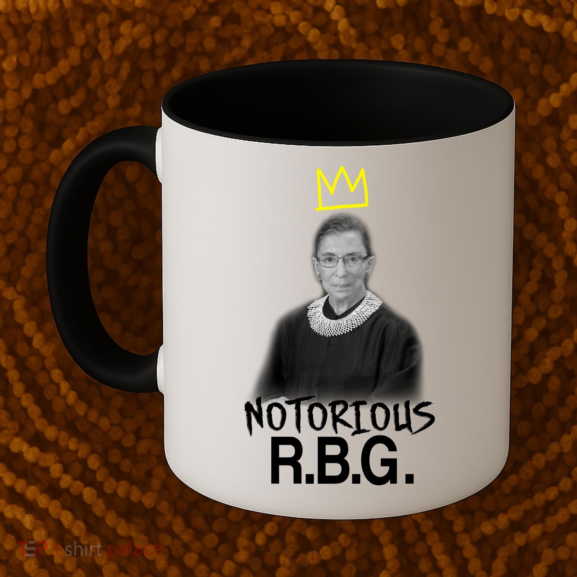 Notorious RBG Crown Ruth Bader Ginsburg Coffee Mug