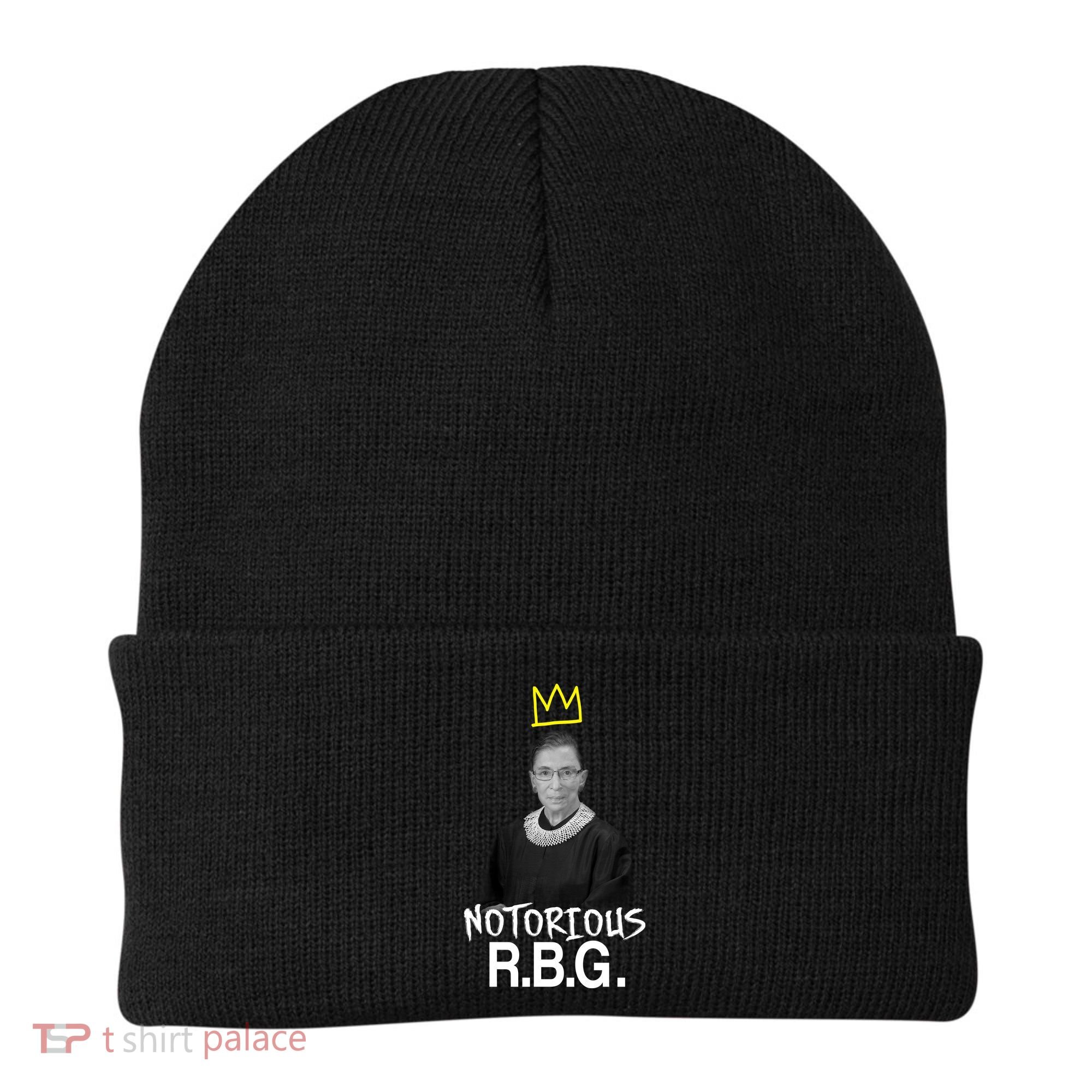 Notorious RBG Crown Ruth Bader Ginsburg Beanie