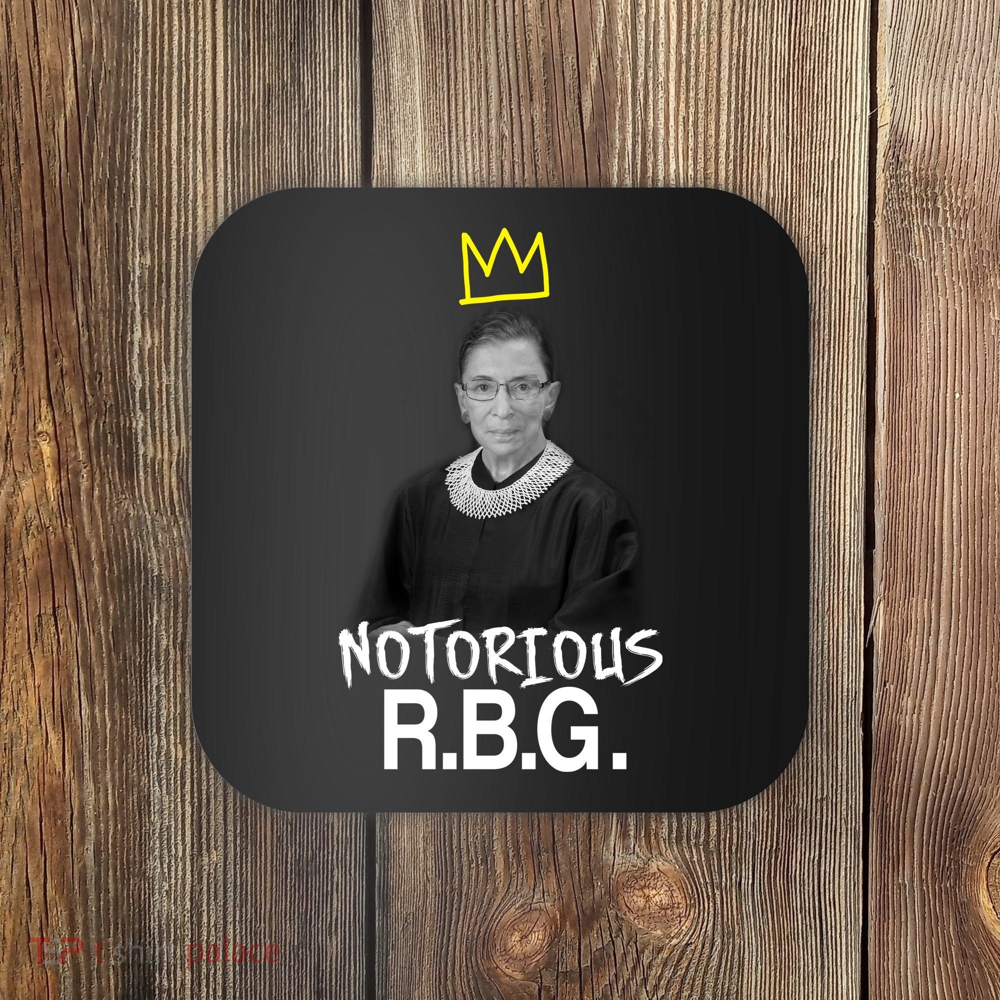 Notorious RBG Crown Ruth Bader Ginsburg Coaster