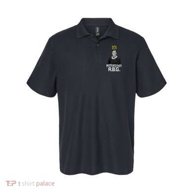 Notorious RBG Crown Ruth Bader Ginsburg Polo