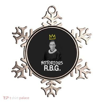 Notorious RBG Crown Ruth Bader Ginsburg Ornament