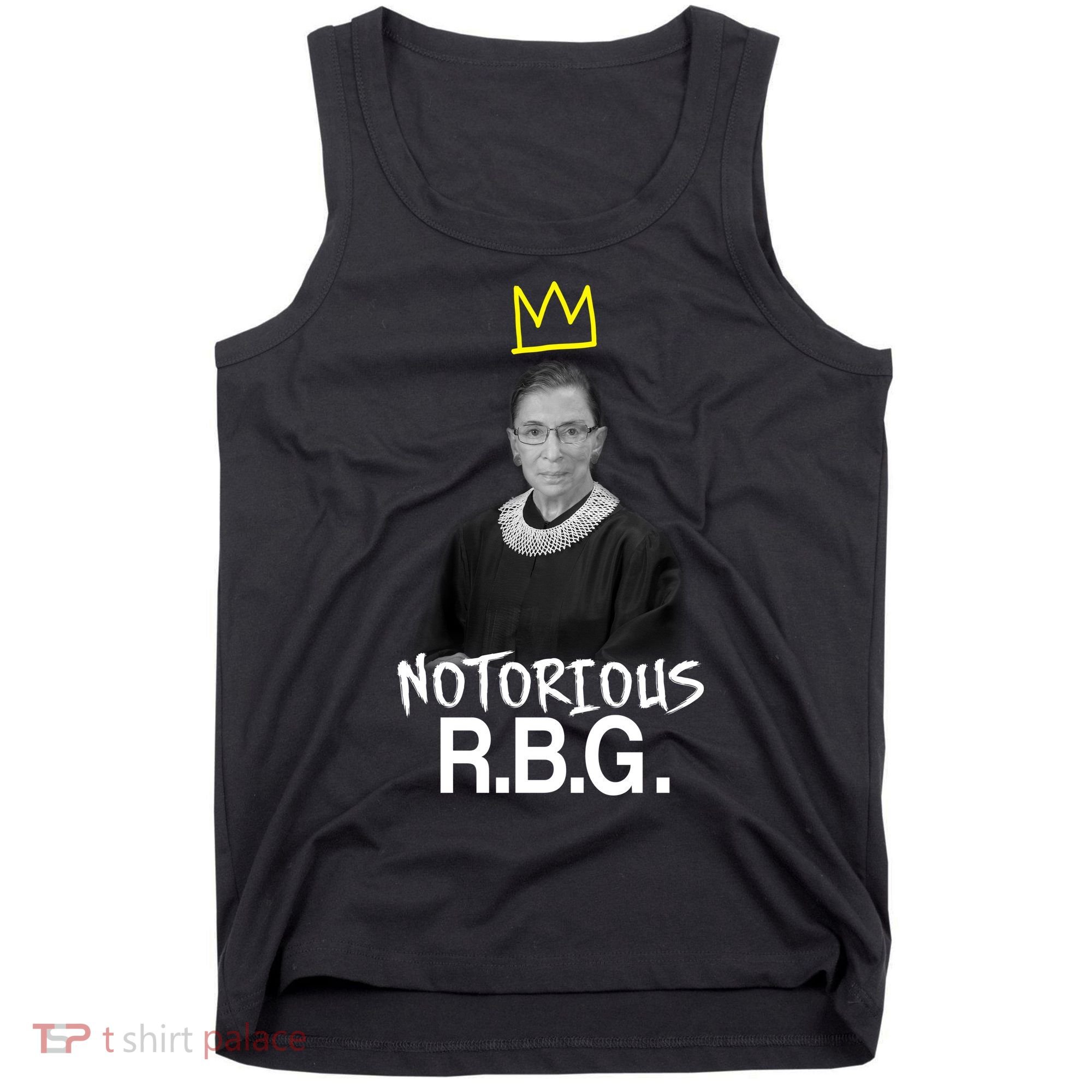 Notorious RBG Crown Ruth Bader Ginsburg Tank Top