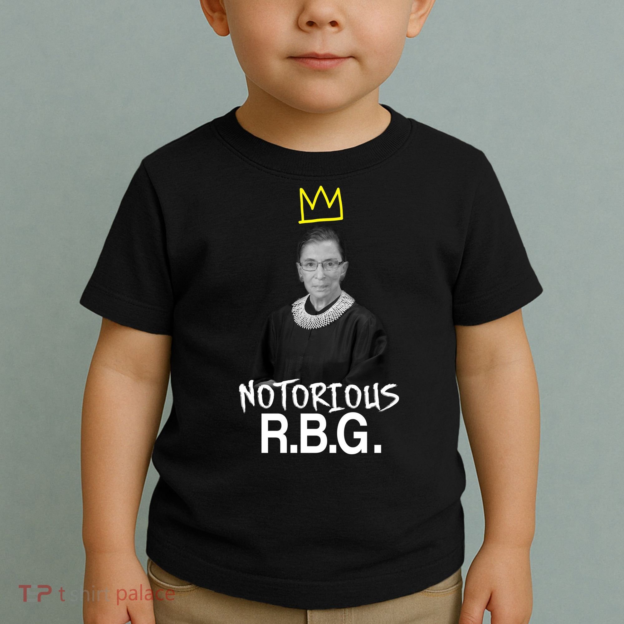Notorious RBG Crown Ruth Bader Ginsburg Toddler T-Shirt