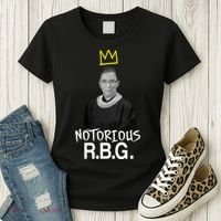 Notorious RBG Crown Ruth Bader Ginsburg Women's T-Shirt thumb 3