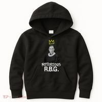 Notorious RBG Crown Ruth Bader Ginsburg Kids Hoodie thumb 0