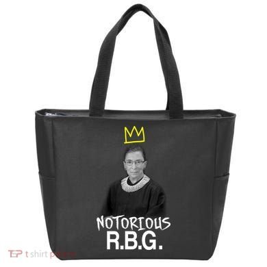 Notorious RBG Crown Ruth Bader Ginsburg Tote Bag