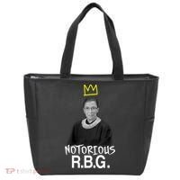 Notorious RBG Crown Ruth Bader Ginsburg Tote Bag thumb 0
