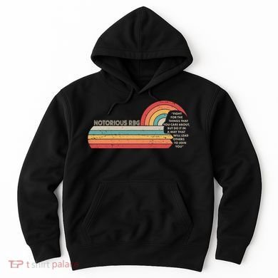 Notorious RBG Fight Quote Ruth Bader Ginsburg Tribute Hoodie