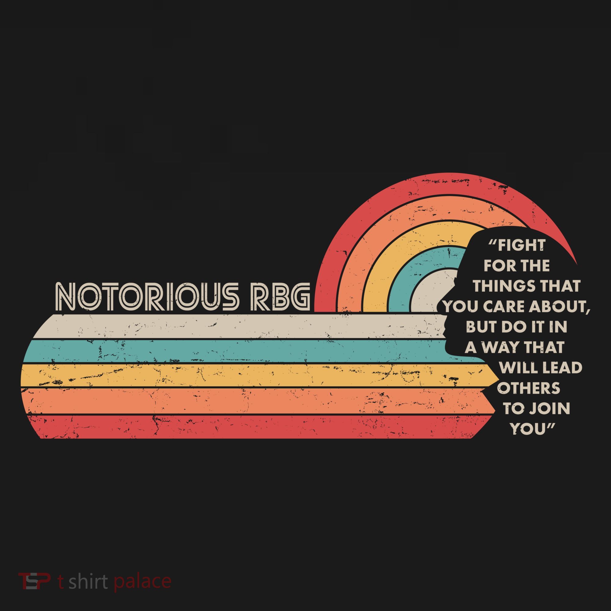 Notorious RBG Fight Quote Ruth Bader Ginsburg Tribute Long Sleeve Shirt