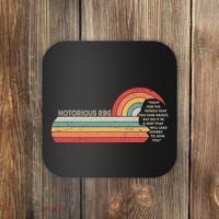 Notorious RBG Fight Quote Ruth Bader Ginsburg Tribute Coaster thumb 0