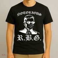 Notorious RBG Gangster Sunglasses T-Shirt thumb 3