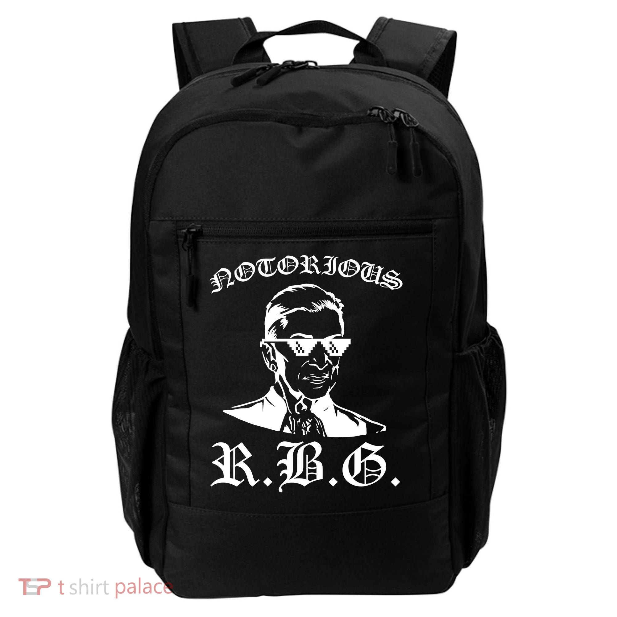 Notorious RBG Gangster Sunglasses Backpack