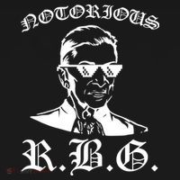 Notorious RBG Gangster Sunglasses Backpack thumb 2