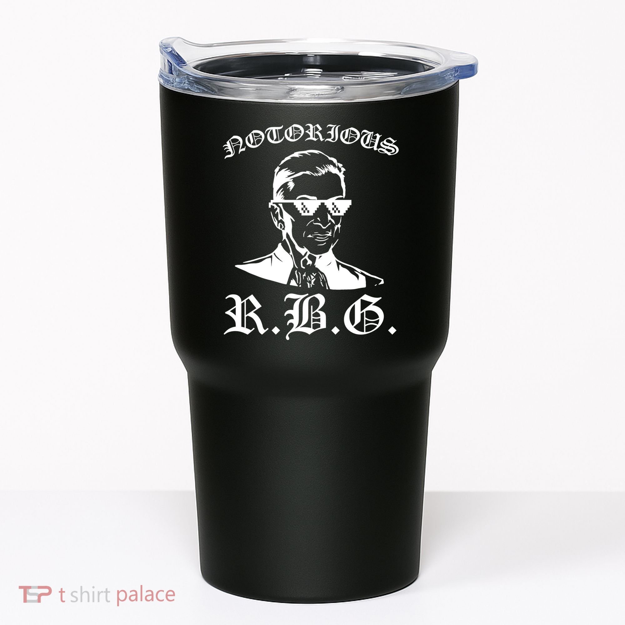 Notorious RBG Gangster Sunglasses Tumbler