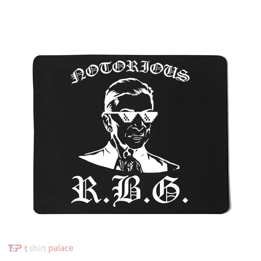 Notorious RBG Gangster Sunglasses Mousepad