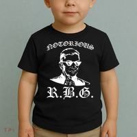 Notorious RBG Gangster Sunglasses Toddler T-Shirt thumb 2