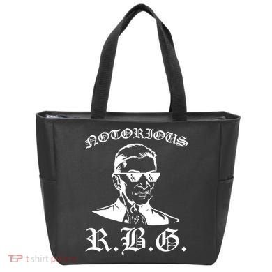 Notorious RBG Gangster Sunglasses Tote Bag