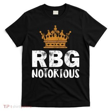 Notorious RBG Ginsburg Vintage Crown T-Shirt
