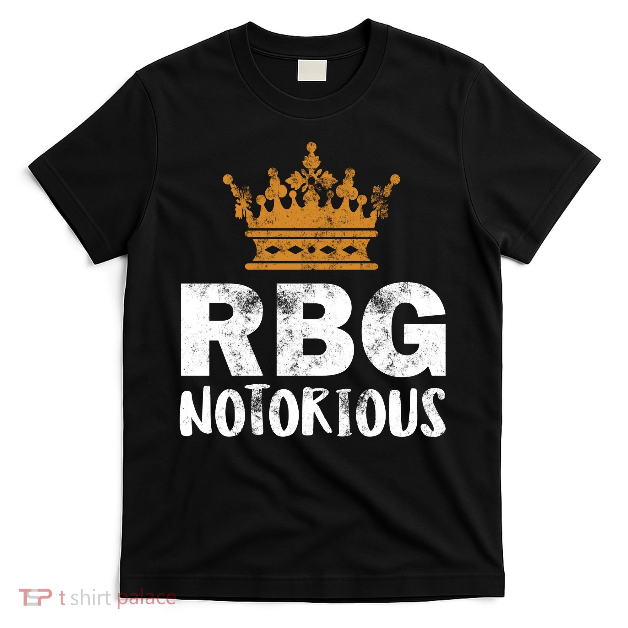 Notorious RBG Ginsburg Vintage Crown T-Shirt