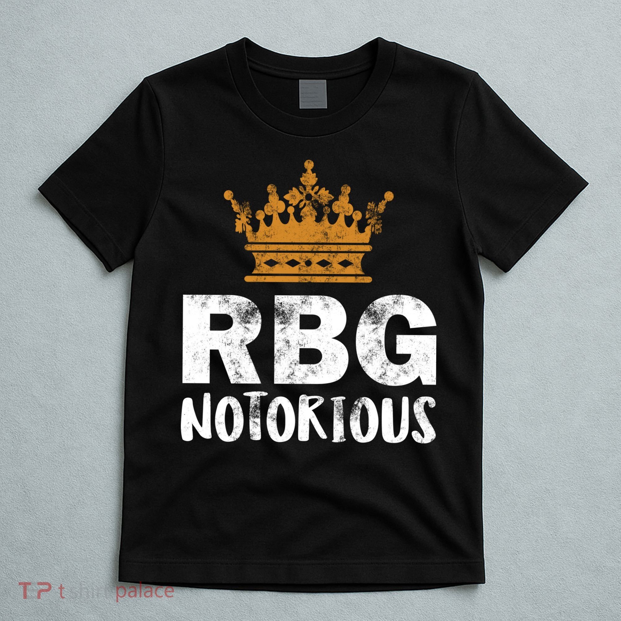 Notorious RBG Ginsburg Vintage Crown T-Shirt