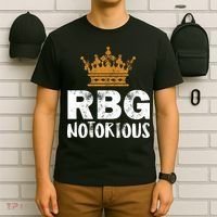 Notorious RBG Ginsburg Vintage Crown T-Shirt thumb 6
