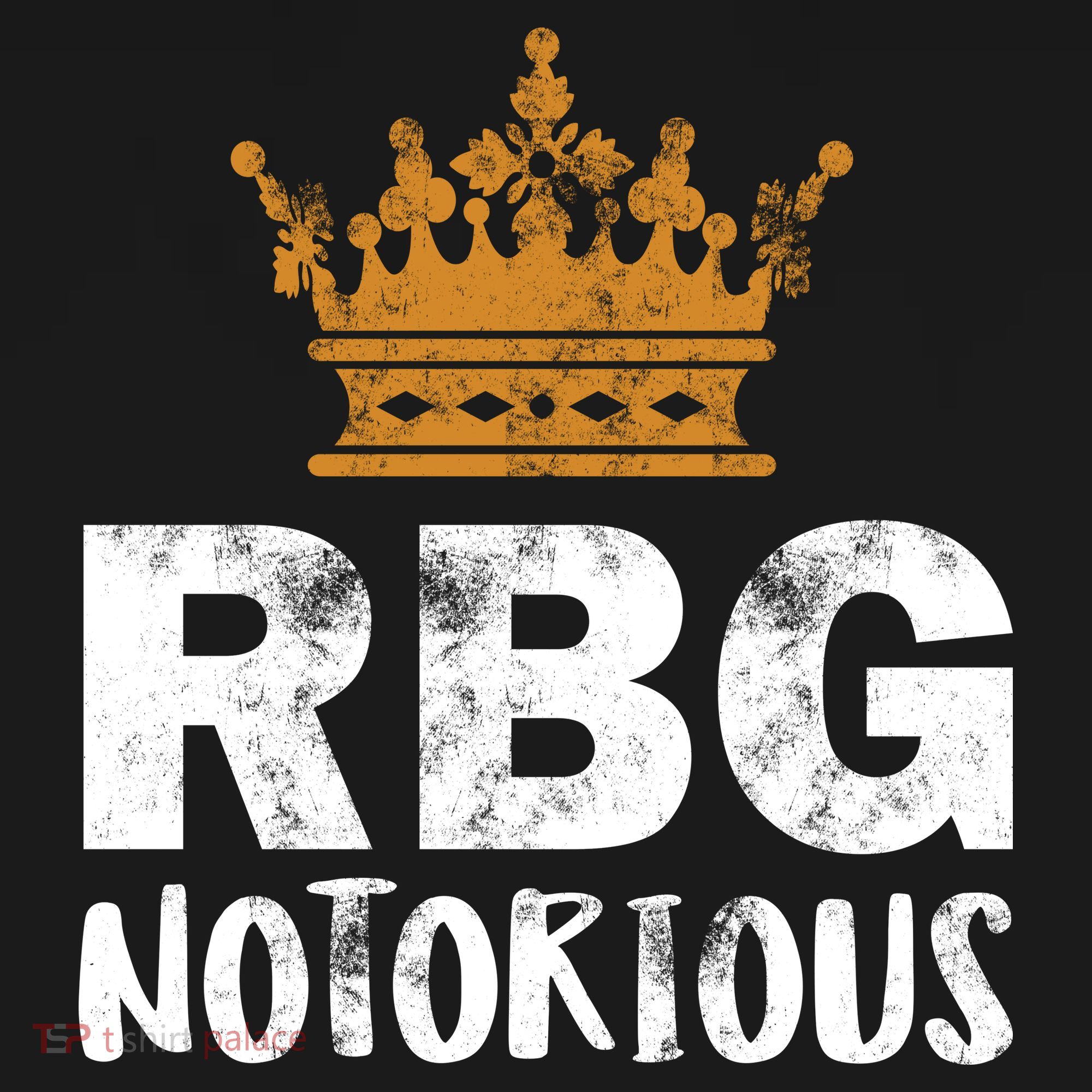 Notorious RBG Ginsburg Vintage Crown T-Shirt