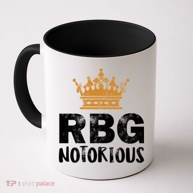 Notorious RBG Ginsburg Vintage Crown Coffee Mug