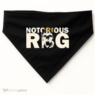 Notorious RBG Imprint Logo USA-Made Doggie Bandana