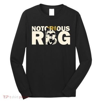 Notorious RBG Imprint Logo Long Sleeve Shirt