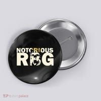 Notorious RBG Imprint Logo Button thumb 0