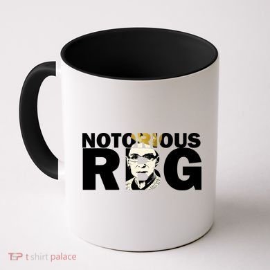 Notorious RBG Imprint Logo Coffee Mug