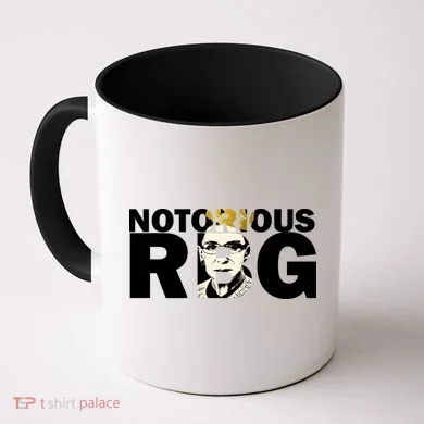 Notorious RBG Imprint Logo Coffee Mug