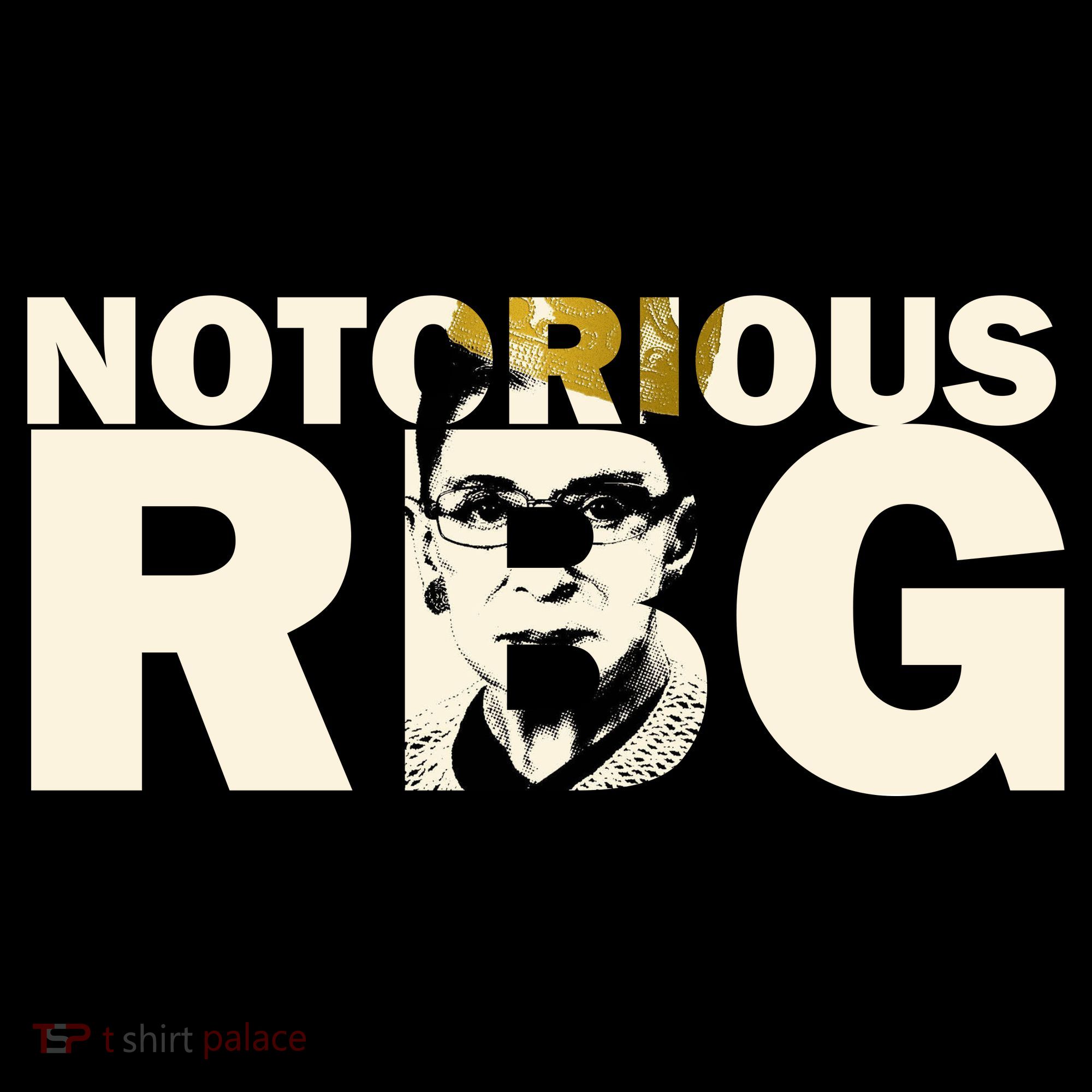 Notorious RBG Imprint Logo Polo