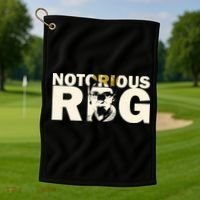 Notorious RBG Imprint Logo Golf Towel thumb 1