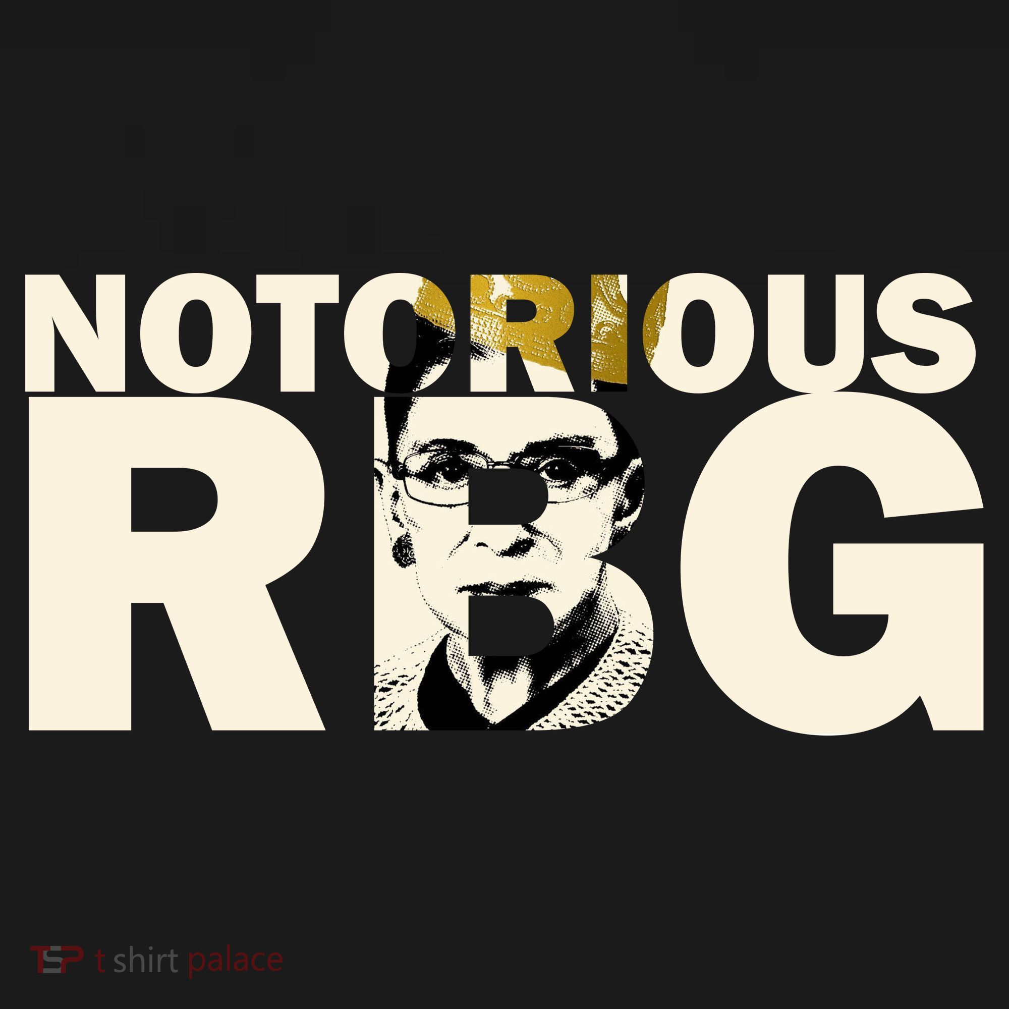 Notorious RBG Imprint Logo Kids Long Sleeve Shirt