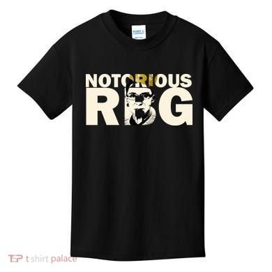 Notorious RBG Imprint Logo Kids T-Shirt