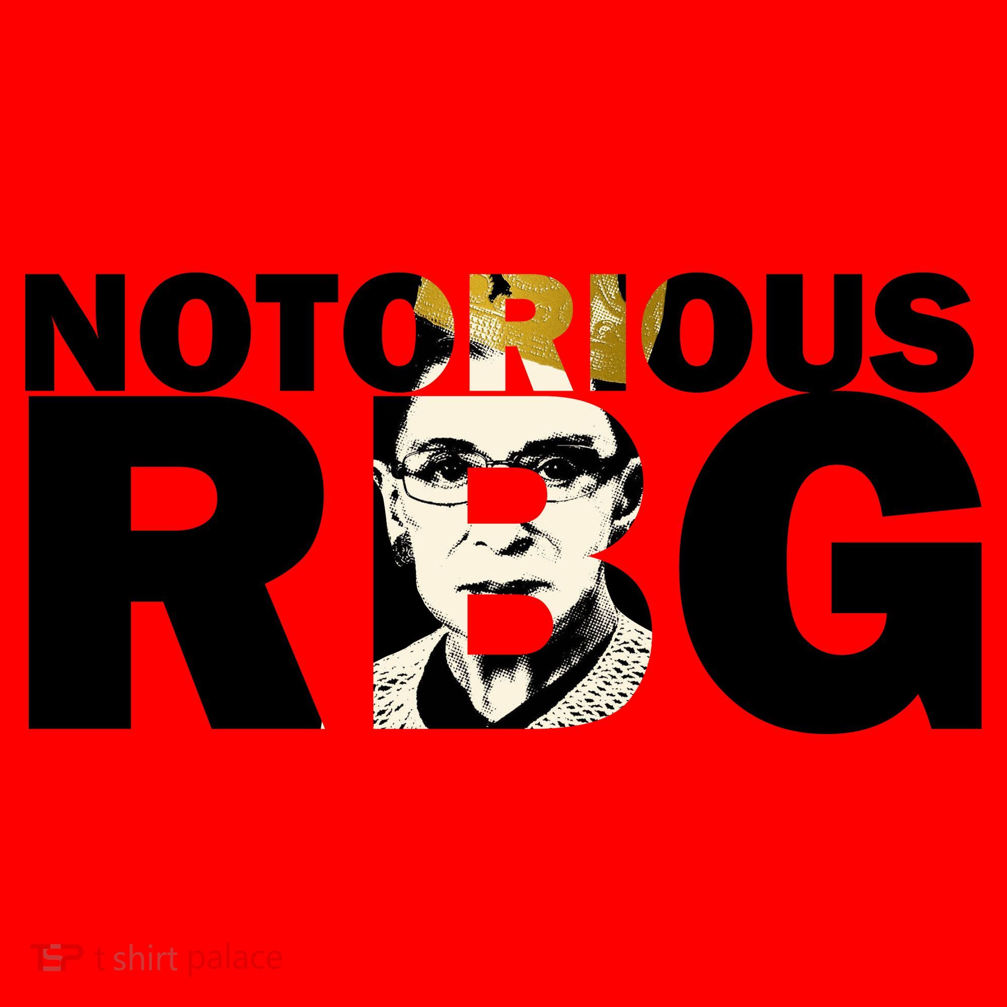 Notorious RBG Imprint Logo Santa Hat