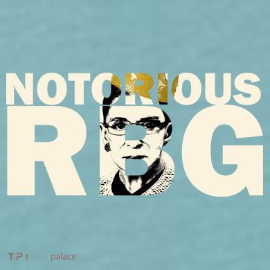 Notorious RBG Imprint Logo Sueded Cloud Jersey T-Shirt