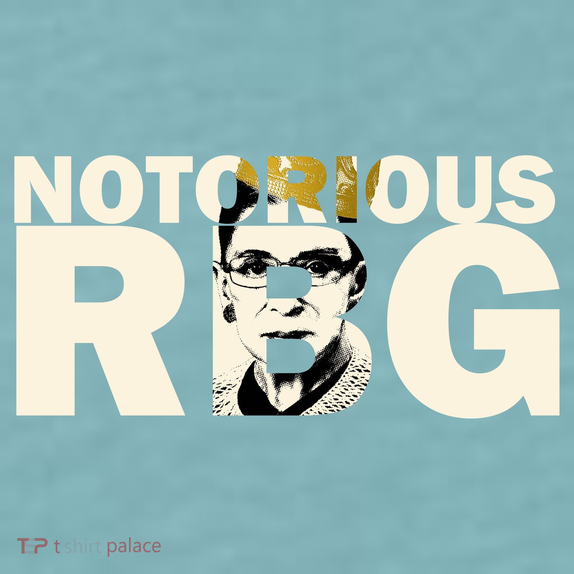 Notorious RBG Imprint Logo Sueded Cloud Jersey T-Shirt