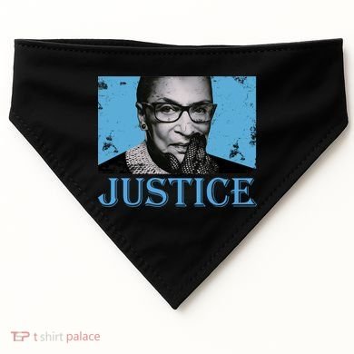 Notorious RBG Justice USA-Made Doggie Bandana