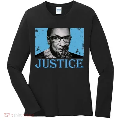 Notorious RBG Justice Women's Long Sleeve Shirt