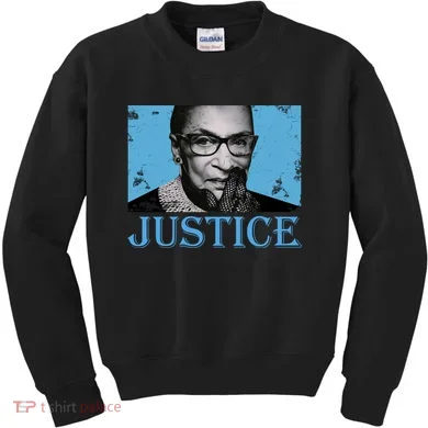 Notorious RBG Justice Kids Sweatshirt