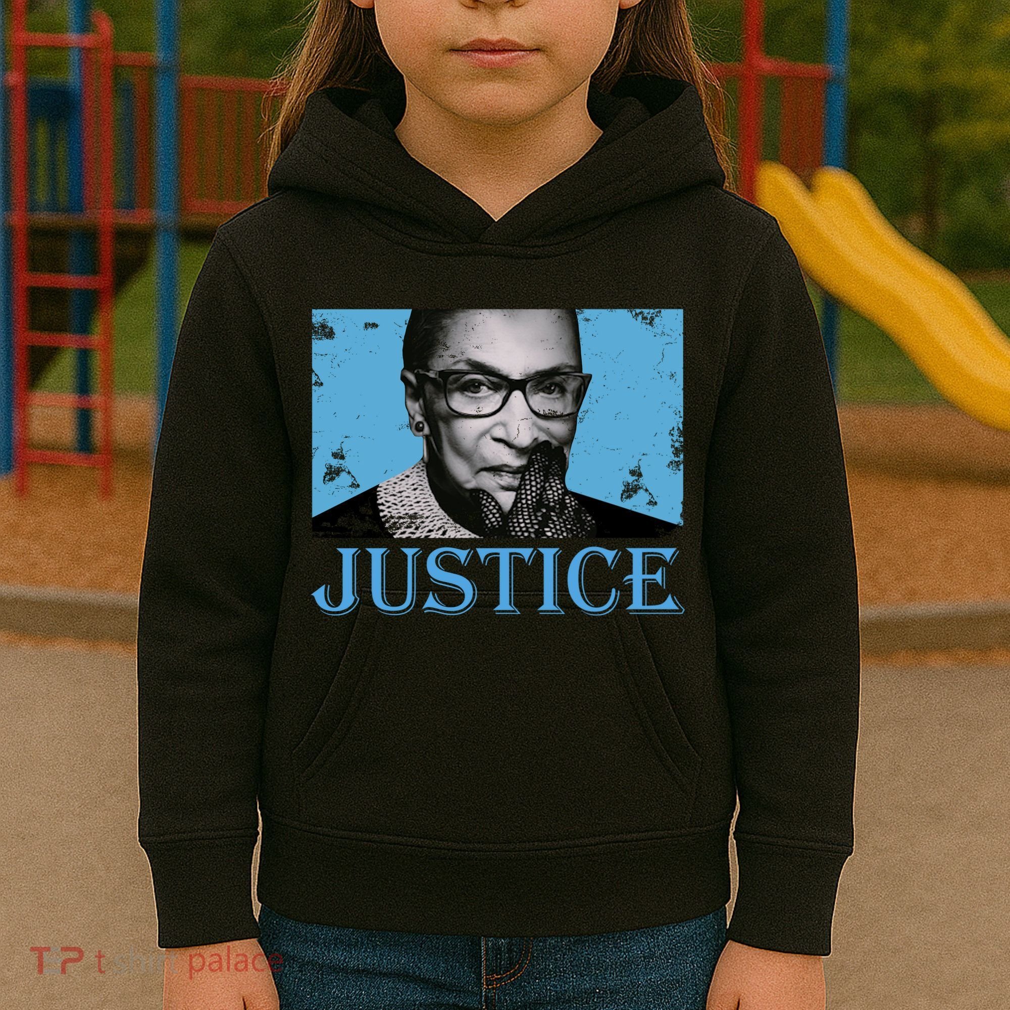 Notorious RBG Justice Kids Hoodie